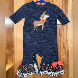 Ricrac & Ruffles romper